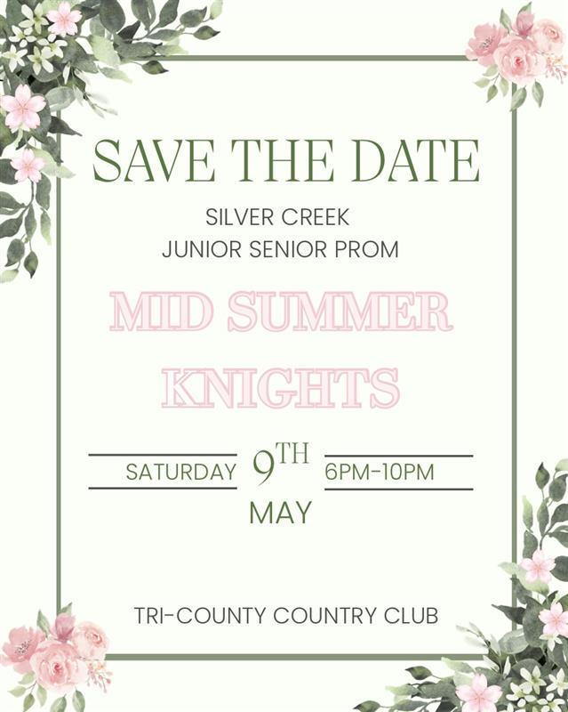 Prom save the date notice