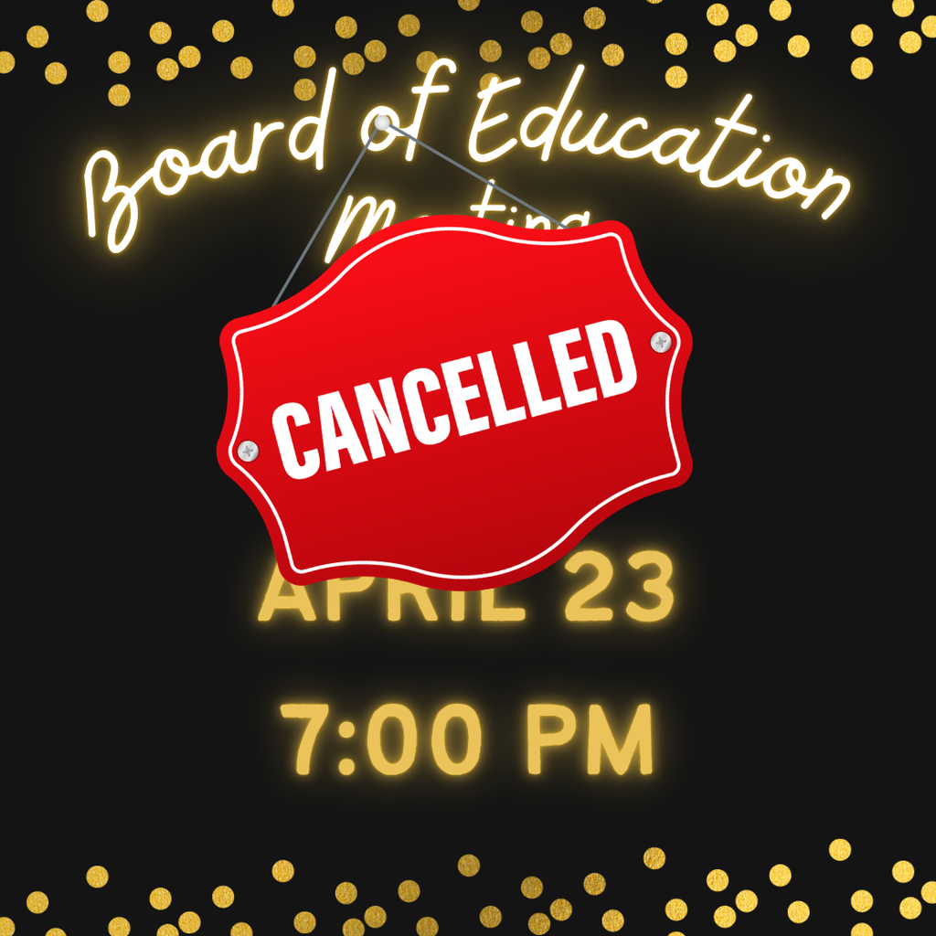 April 23 BOE Canceled