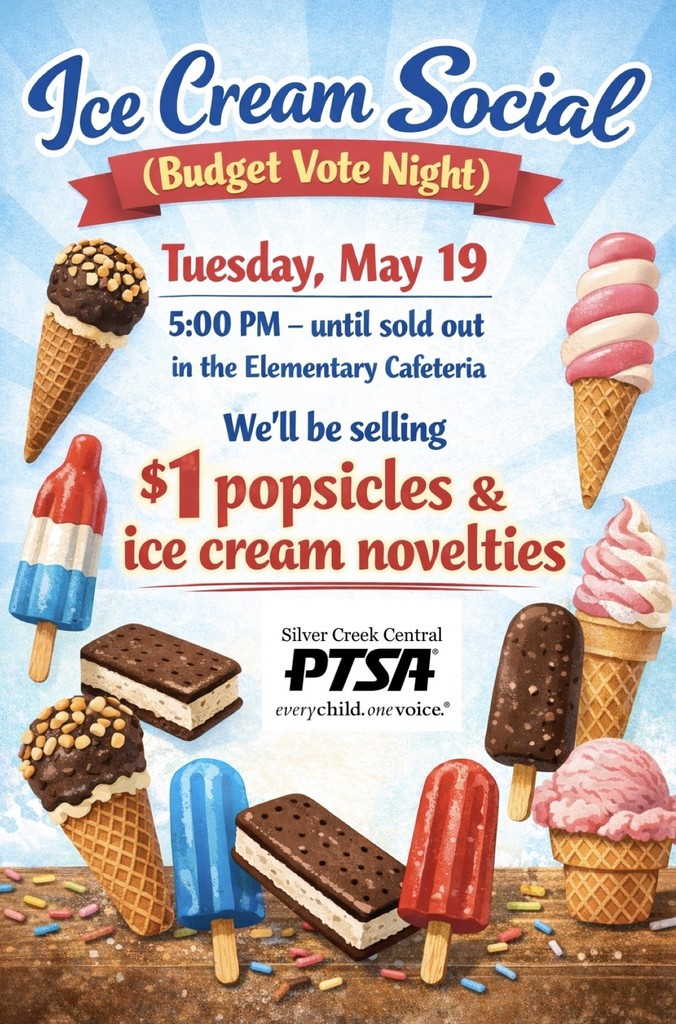 PTSA Ice Cream Social flyer 