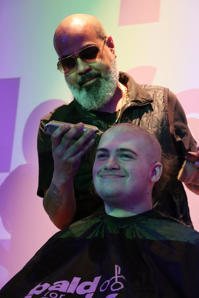 Calvin Matney going bald. 