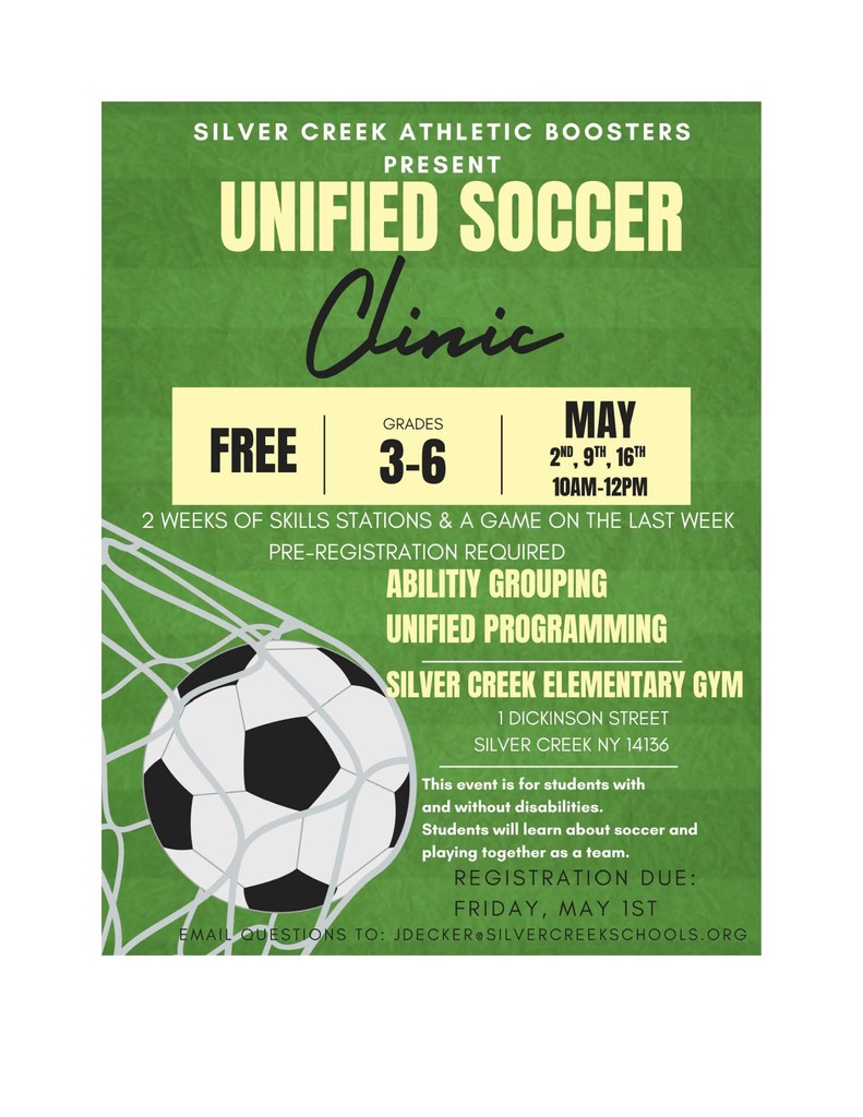 Soccer Clinic flyer
