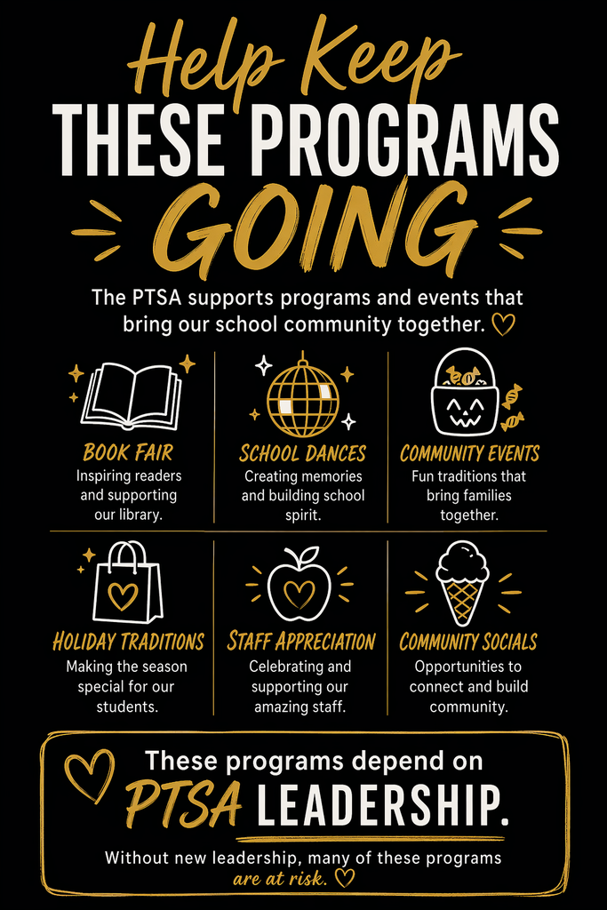 We need your leadership flyer PTSA