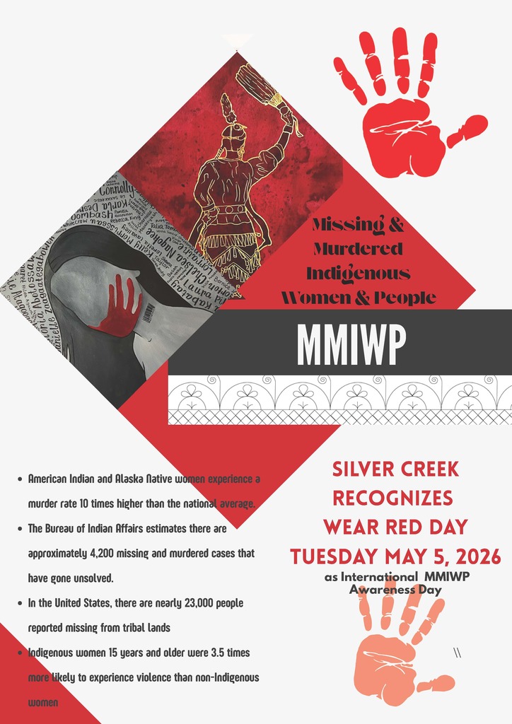 MMIWP Day wear red