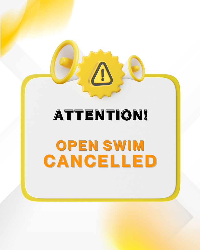 Open Swim Canceled