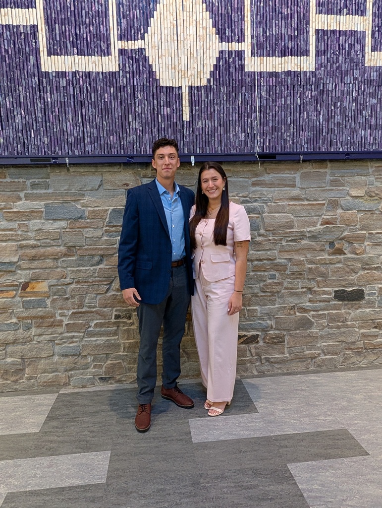 Miss Orcutt with partner Kyle