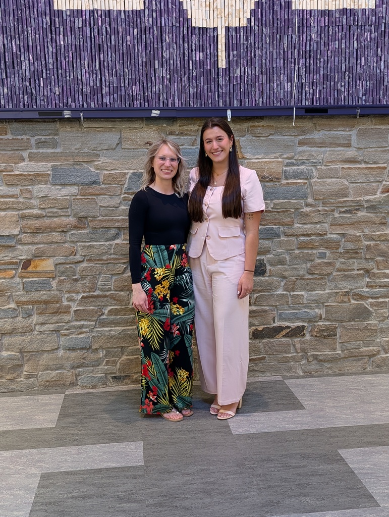 Miss Orcutt with Miss Neubauer