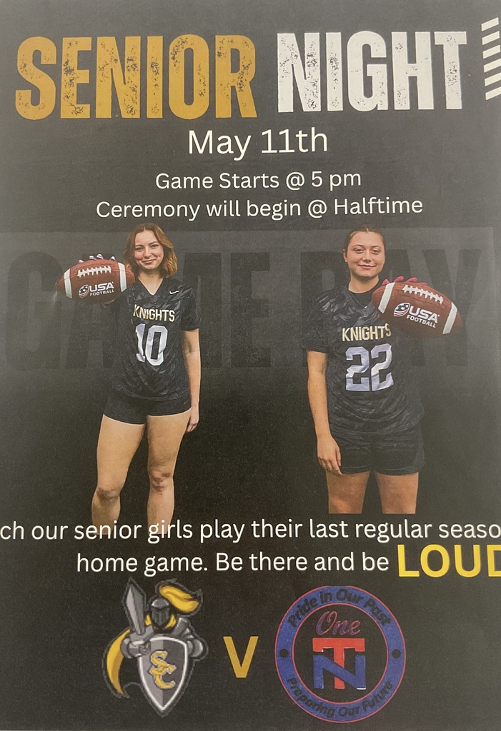 Flag Football Senior Nite Flyer