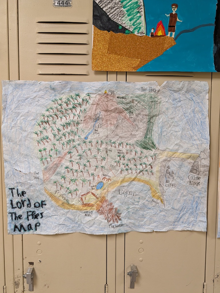 Lord of the Flies Map