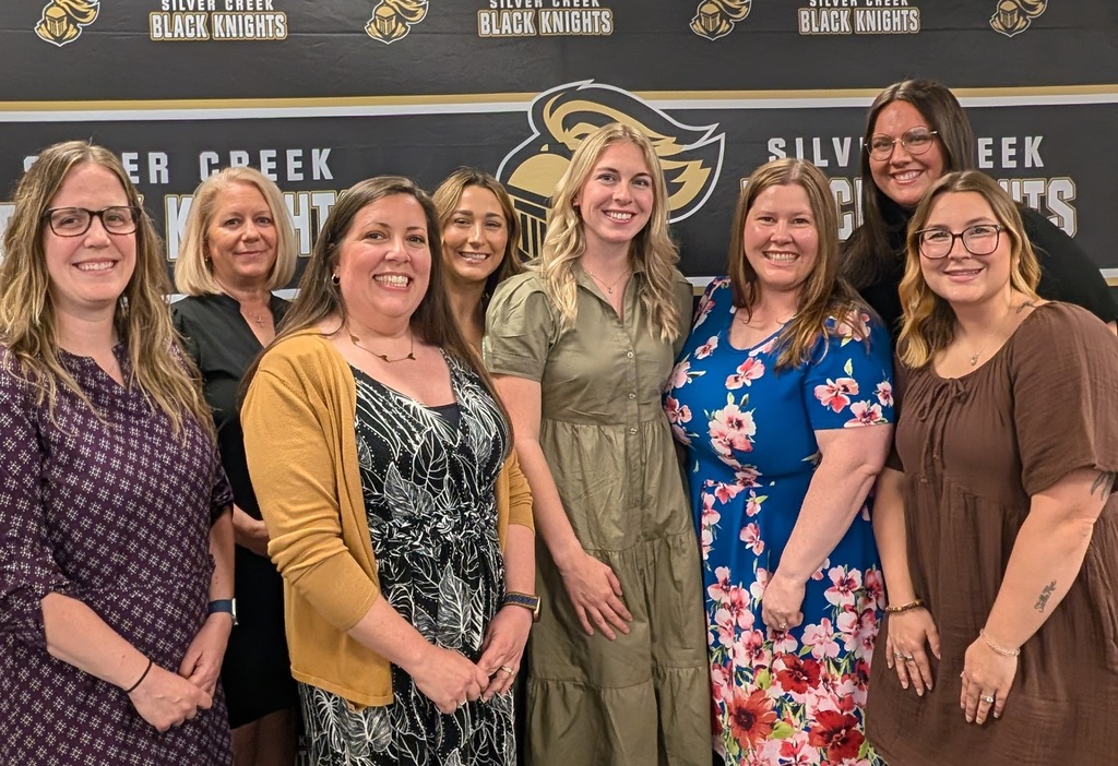 group photo of ES tenure recipients
