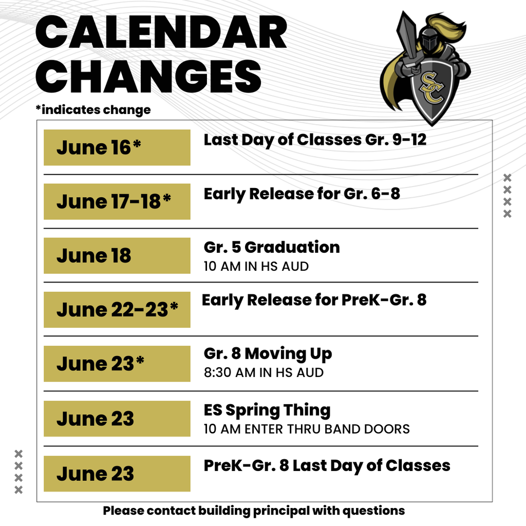 2026 End of Year dates summary