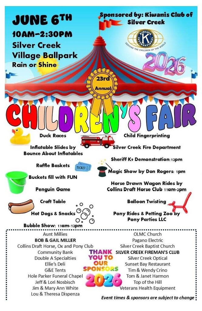Children's Fair flyer