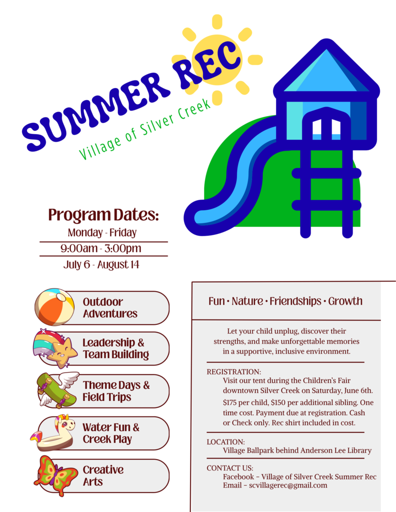 Summer Rec Flyer