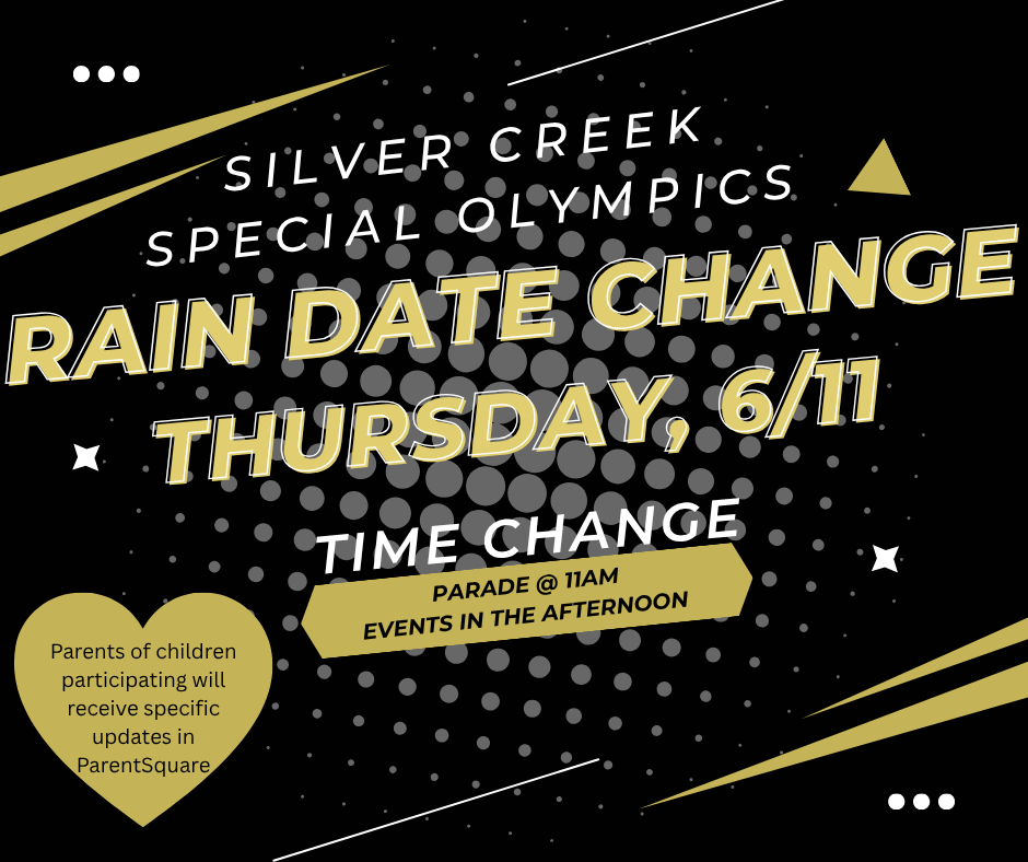 SCCS Special Olympics date change