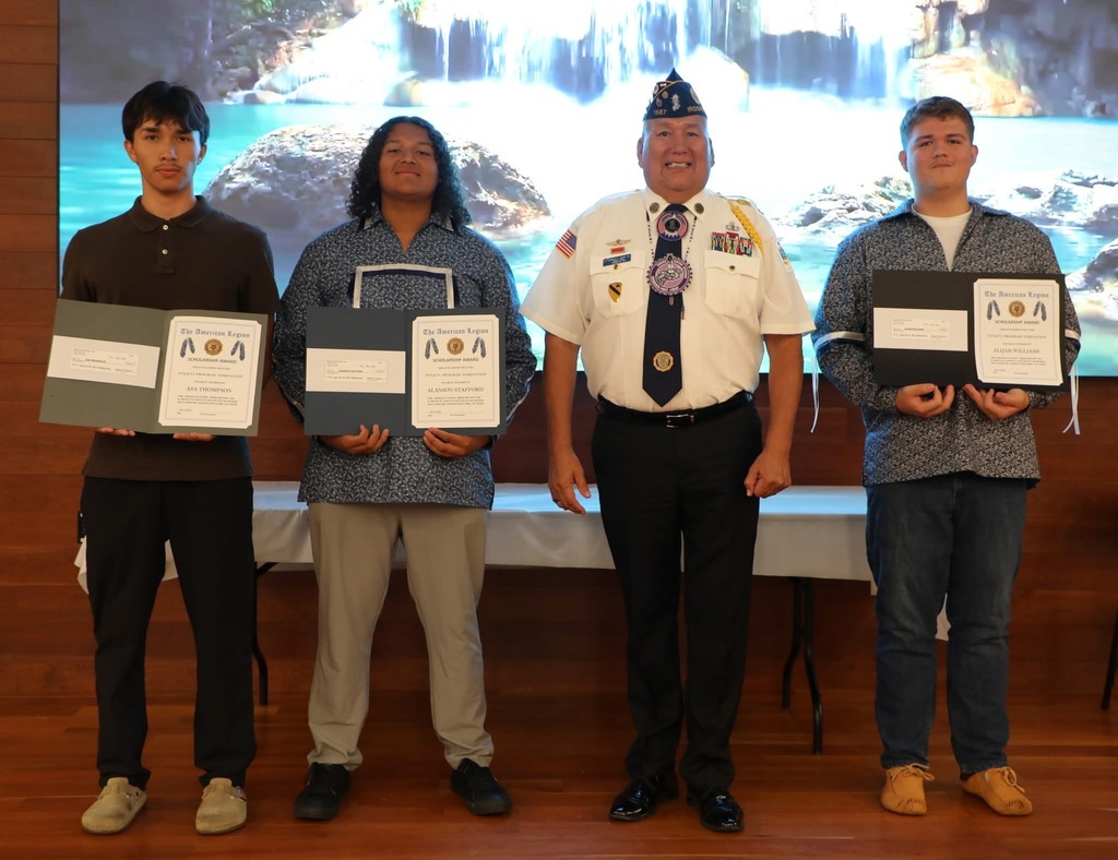 Legion award winners. 