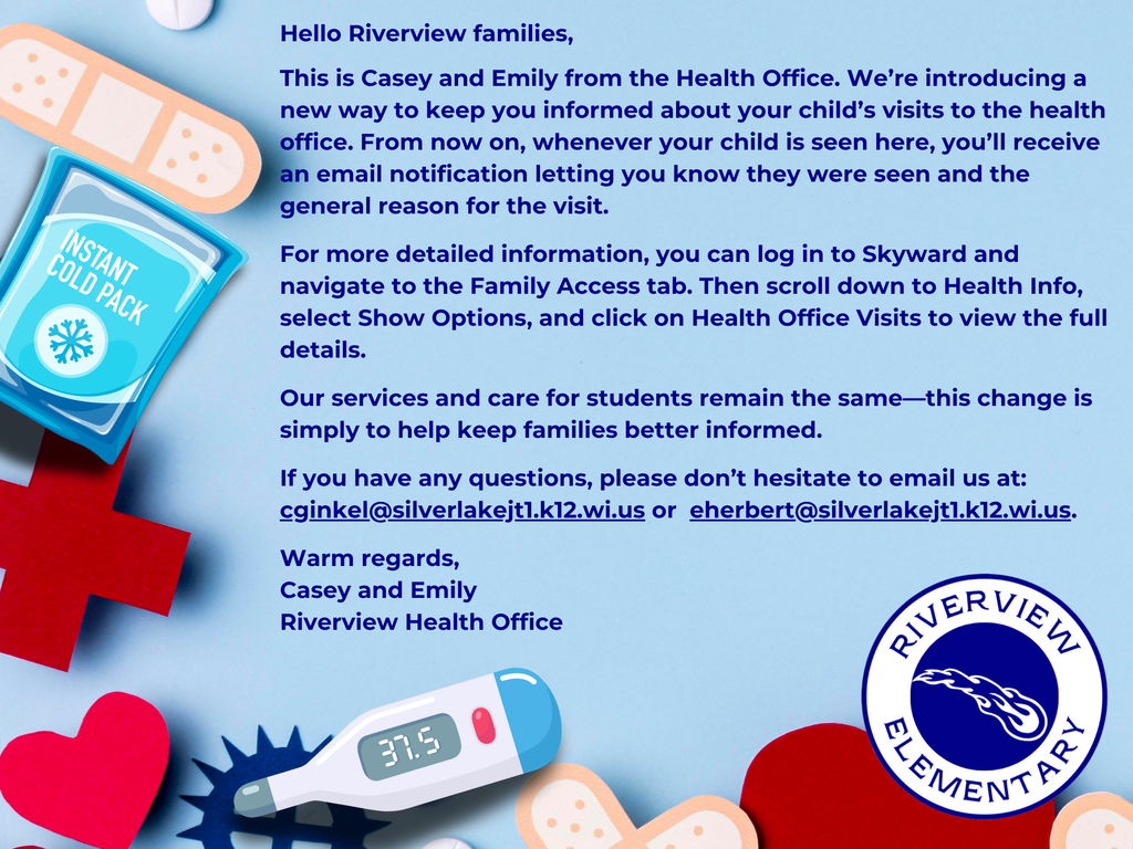 From the Health Office