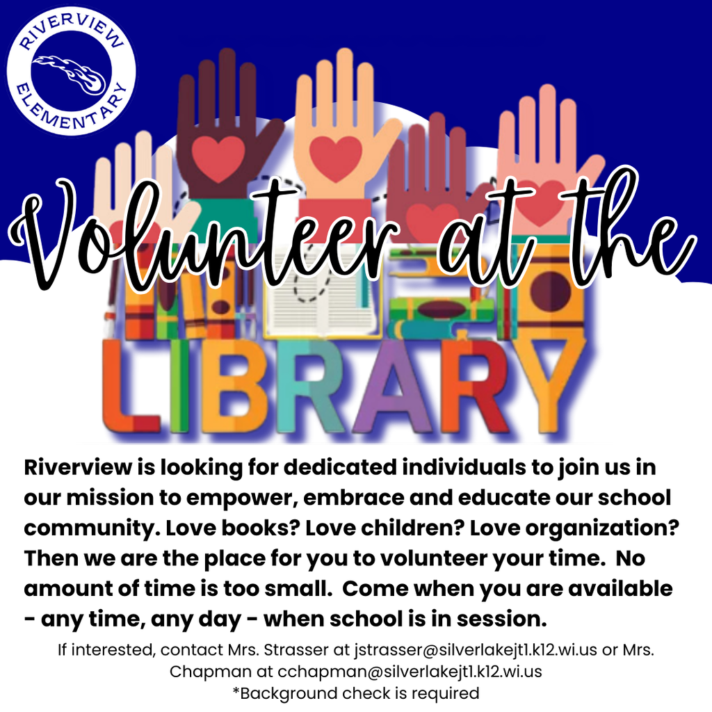Library Volunteers Needed