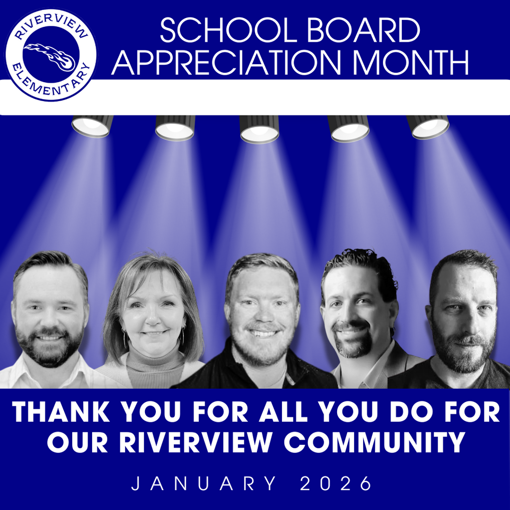 Thank you post to our 5 school board  members.