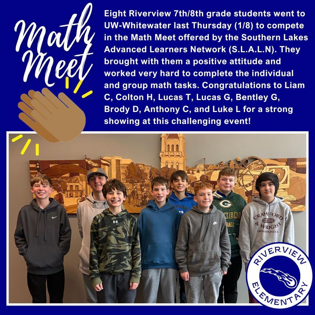 Math Meet Participants 