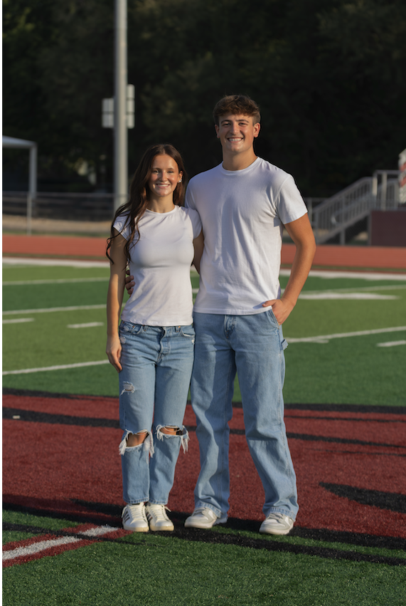 Jaylie Whitehead and Camden Kruger