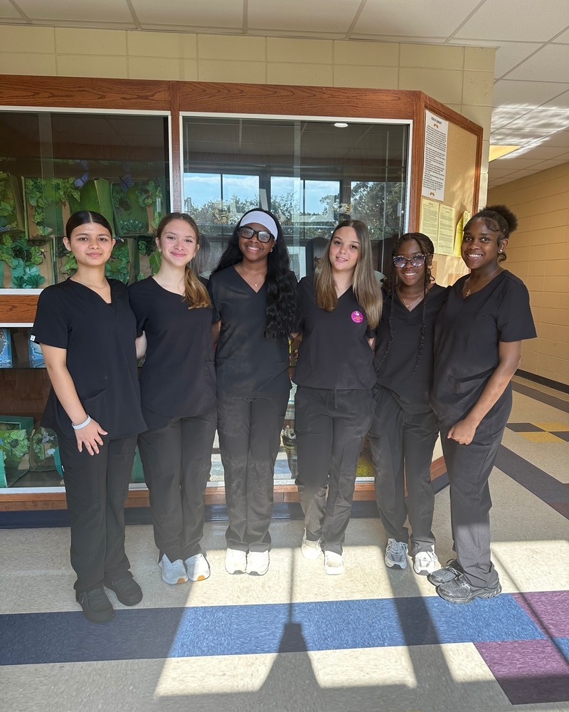 SCTC Health Science Students Assist with Hearing and Vision Screenings at Mendenhall Elementary