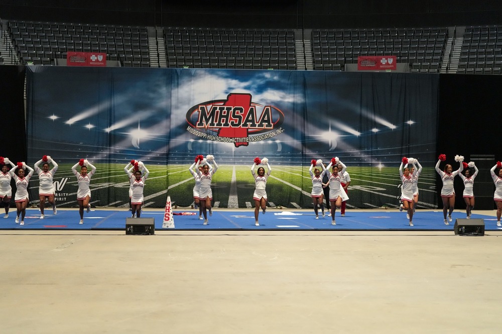 Magee Cheerleaders at State Championship