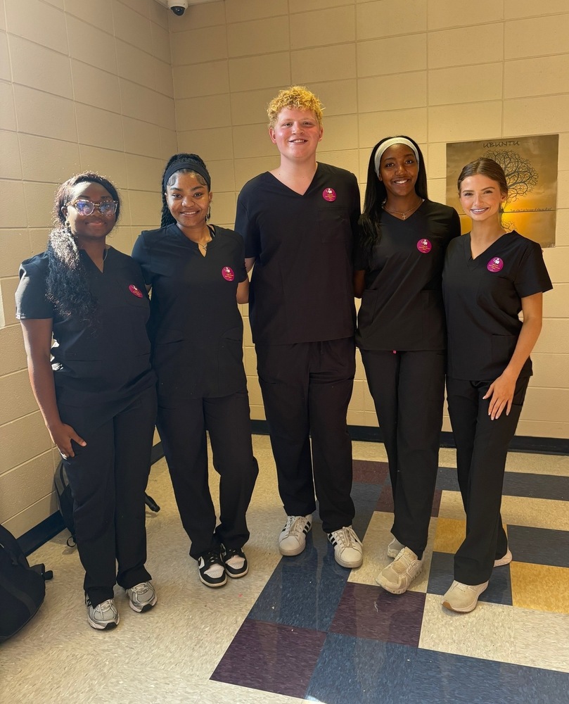 SCTC Health Science Students Assist with Hearing and Vision Screenings at Mendenhall Elementary