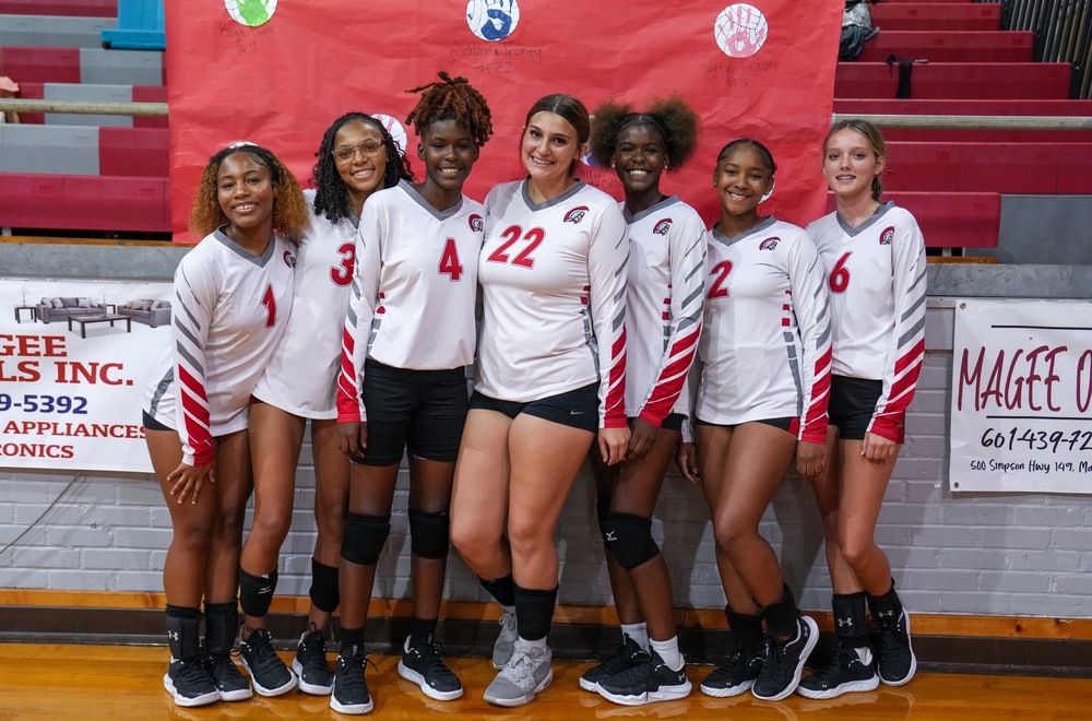 Magee Senior Volleyball Players