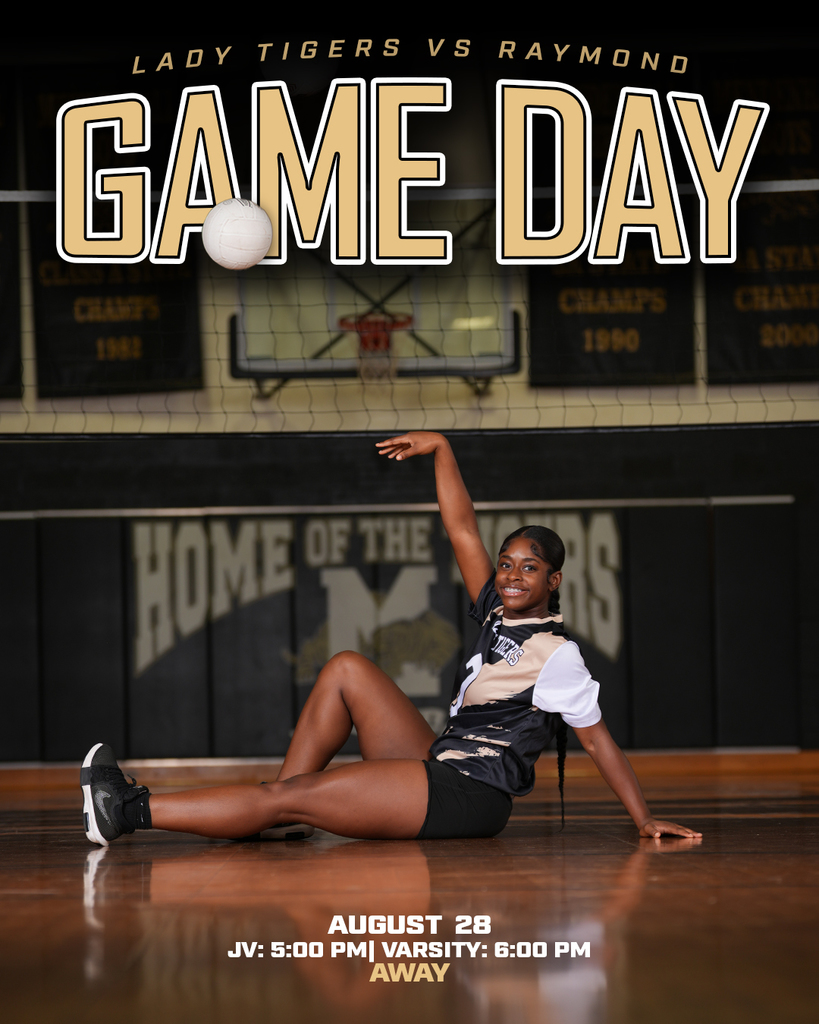 It's GAME DAY🏐🖤💛! Mendenhall vs Forest High School 📍Home 🕔 Junior Varsity - 5:30PM | Varsity - 6:30PM Let's go tigers 🐯!  #SCSD #Mendenhall #Tigers
