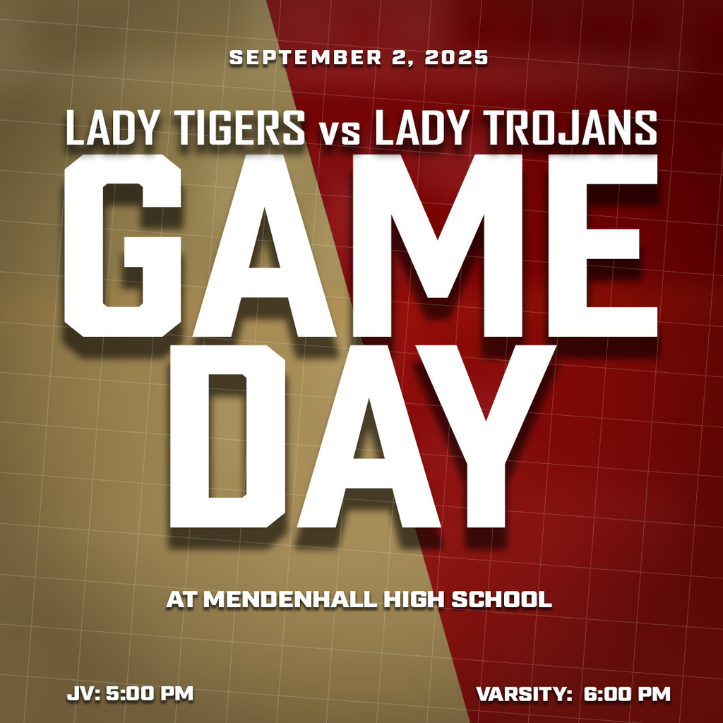 Mendenhall Volleyball vs Magee on September 2, 2025 at Mendenhall High School. Junior varsity at 5:00 PM and Varsity at 6:00 PM