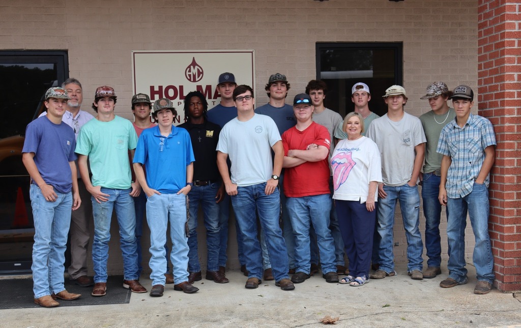 Metal Fabrication students visit Hol-Mac