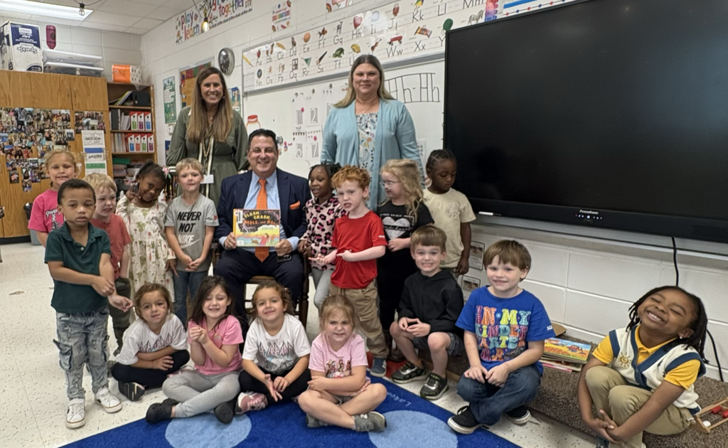 Simpson Central Pre-K with Meteorologist Dave Roberts