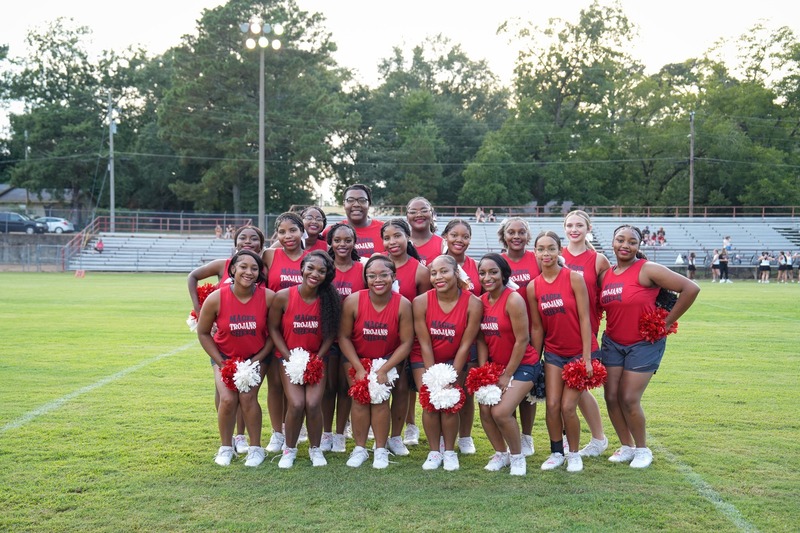 Magee High School cheerleaders