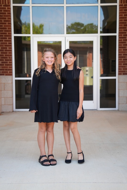 Savannah Thornton and Kelsey Do