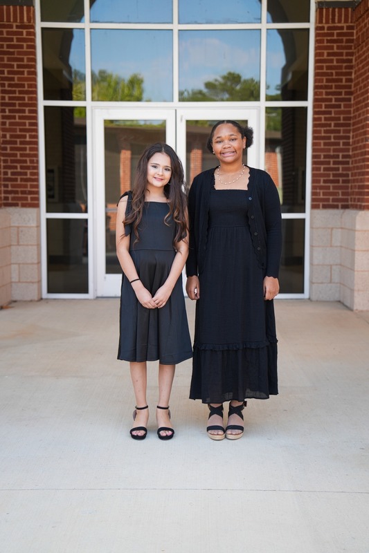 Kennedi McLaurin and Taisley Taylor