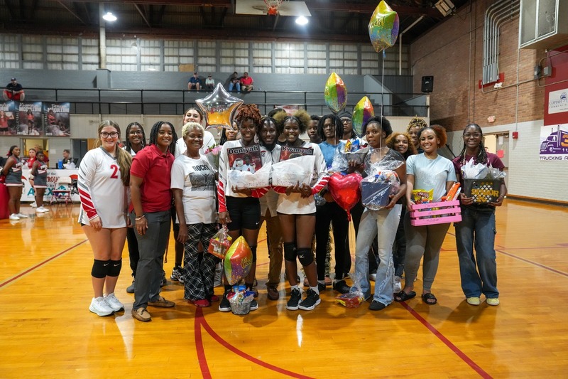 Kwamyah McCullum and her family.