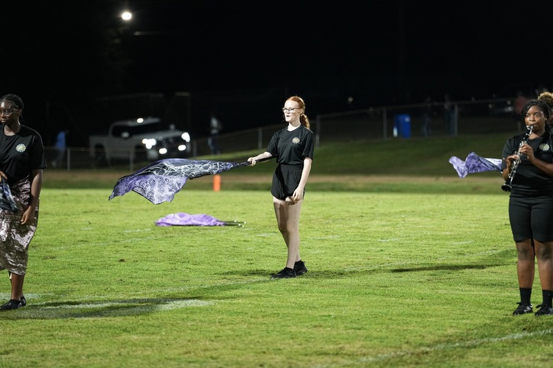 Color Guard during field show