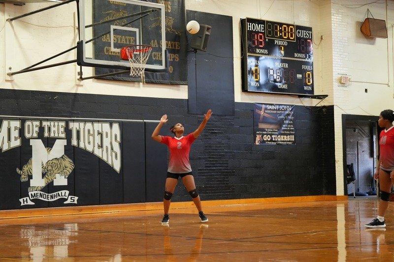 Magee volleyball players