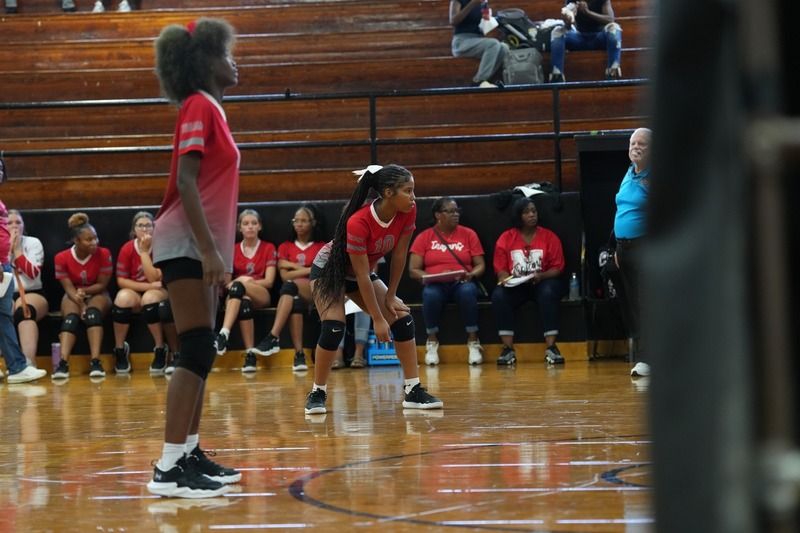 Magee volleyball players