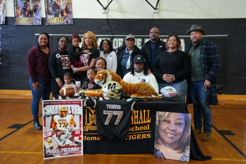 Mikel McCray and family