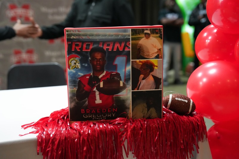 A collage of Braedon Gregory