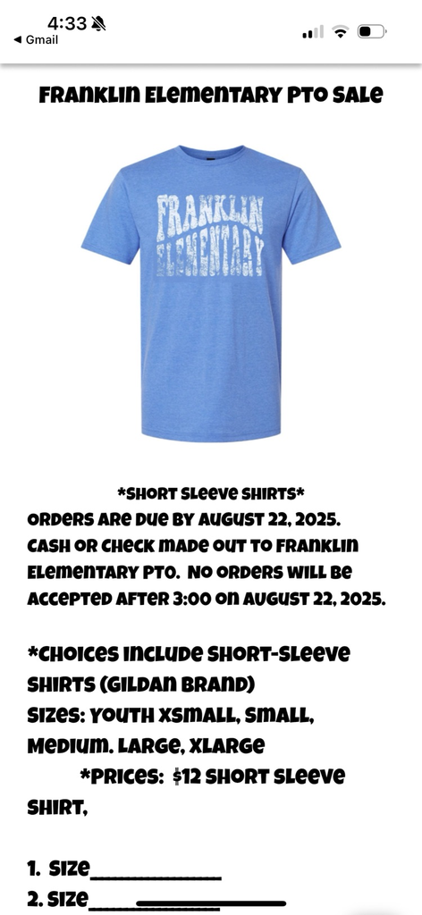 PTO shirt