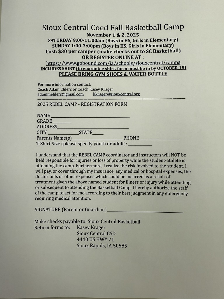 camp form