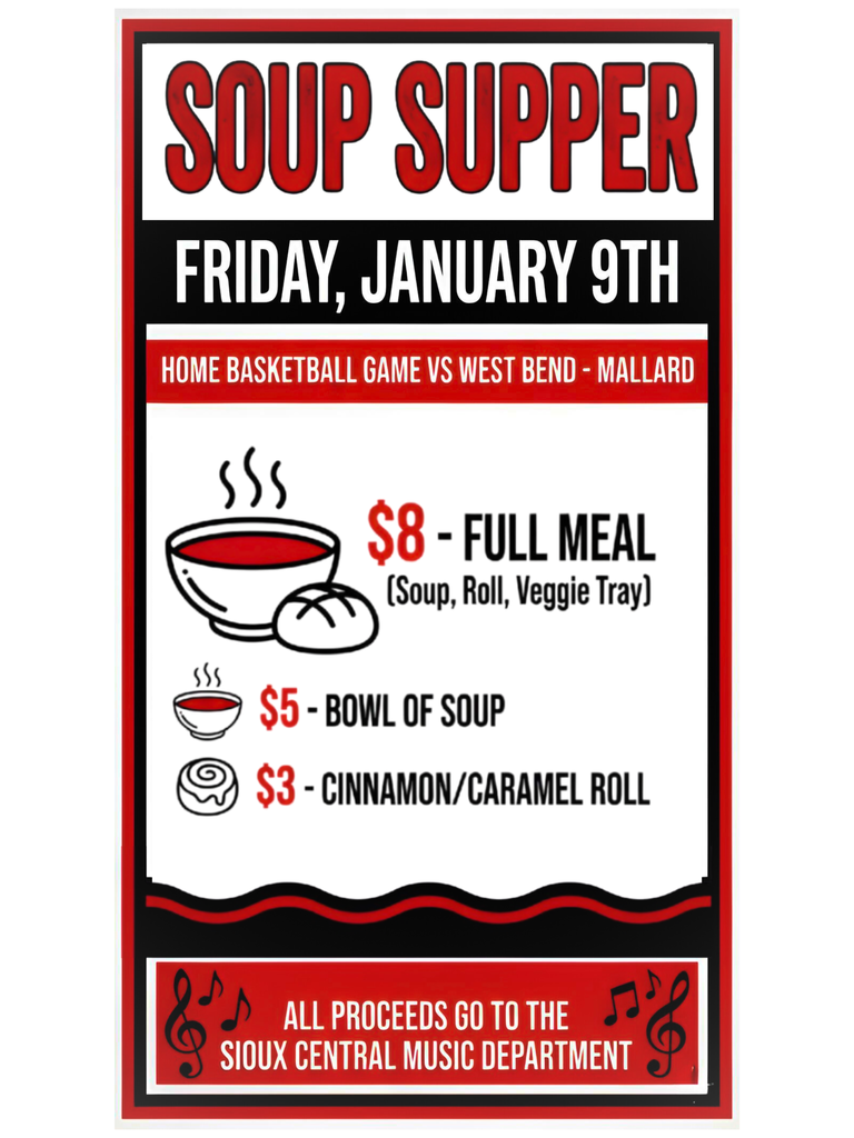 Music Booster Soup Supper