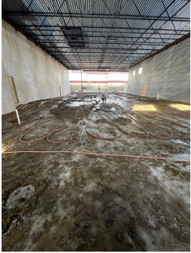 Latest photos of progress-Band and Choir Rooms