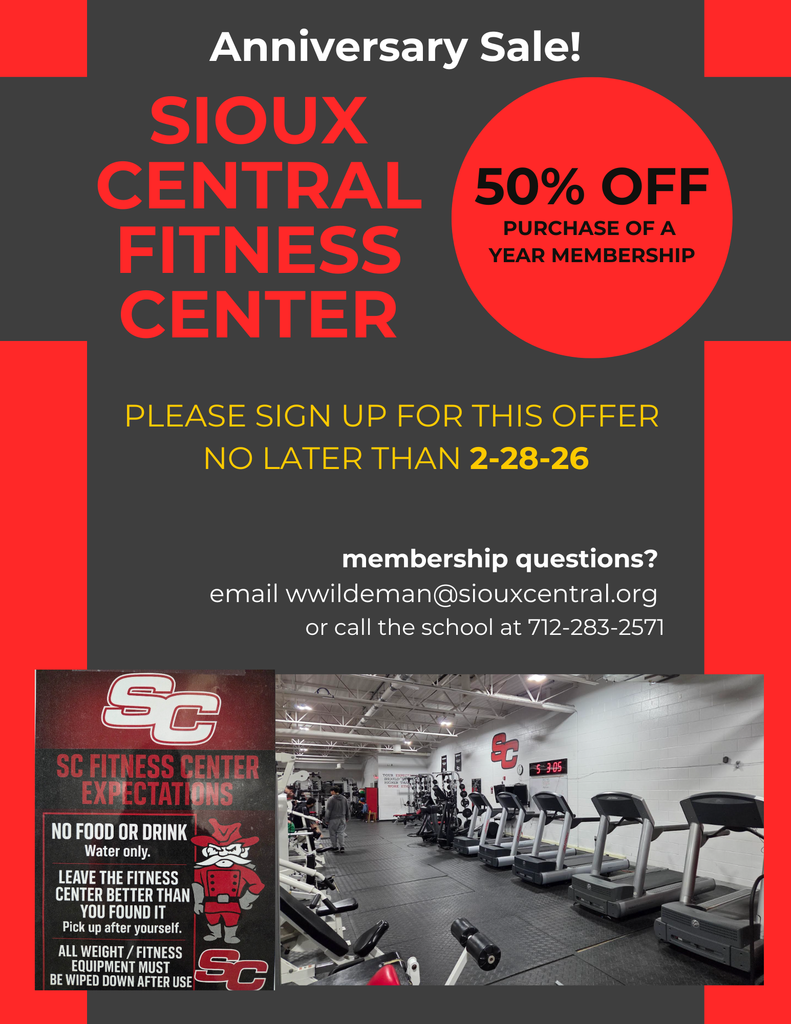 fitness center flyer