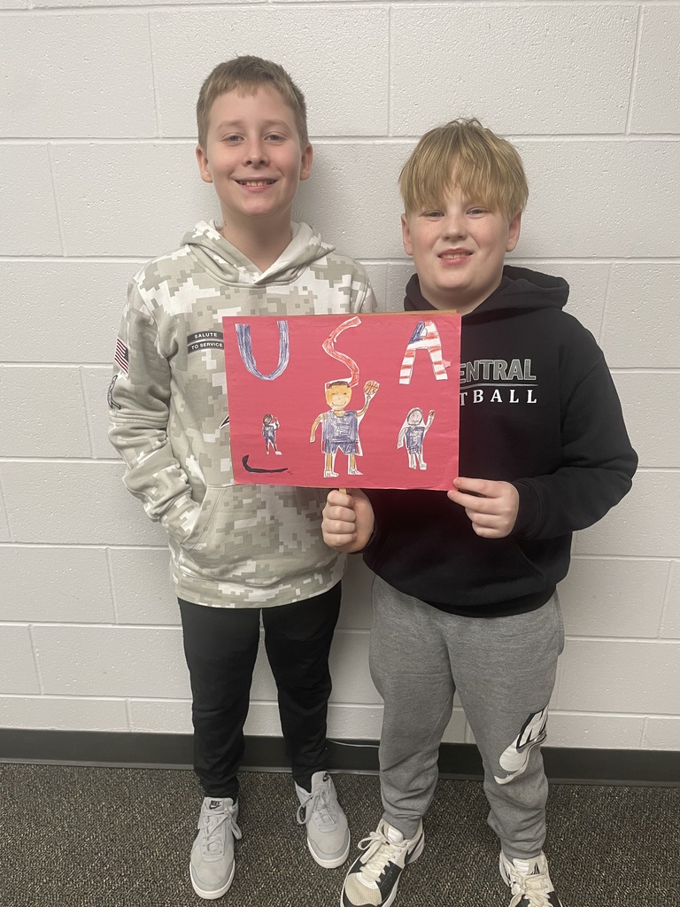 kids posing olympic activity