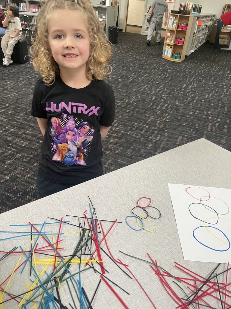 kids posing olympic activity