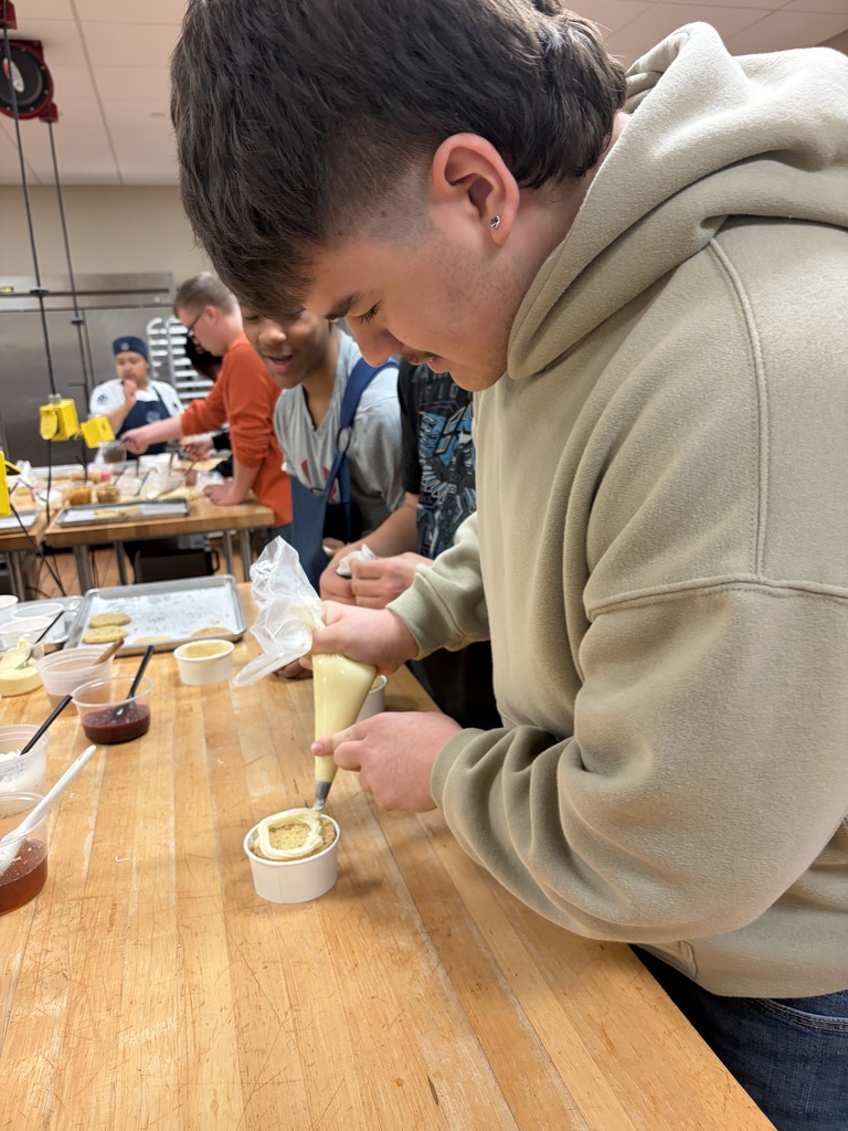 practicing pastry skills