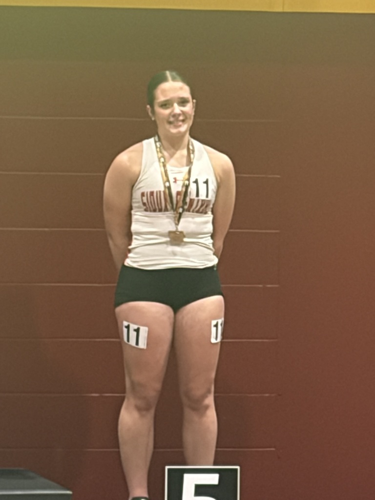 Karina showing off her hardware.