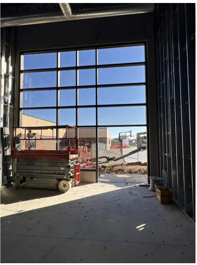 Latest photos of progress-Auditorium